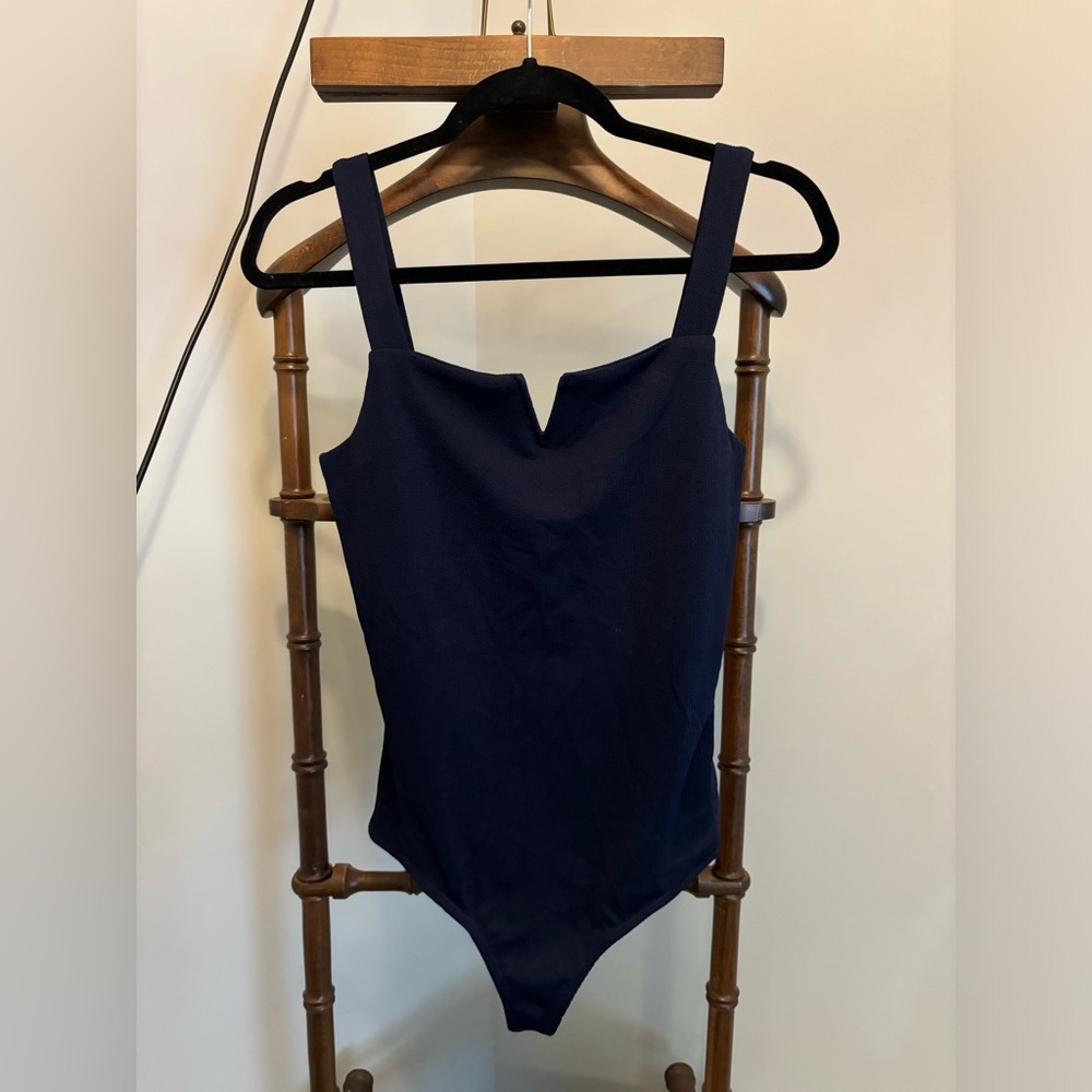 Navy Bodysuit - NWT